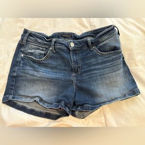 Silver Jeans Elyse Short Denim Shorts